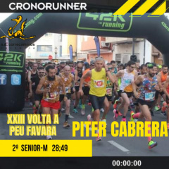 Piter Cabrera Volta a Peu Favara