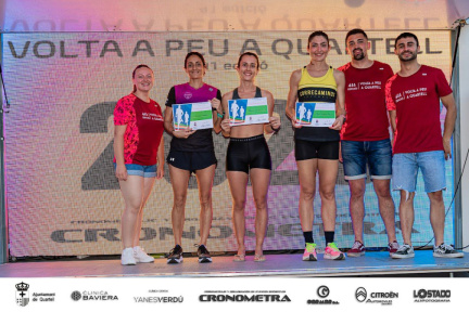 Bel-Quartell podium