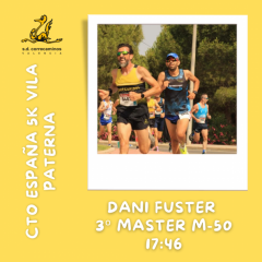 DANI FUSTER 5K CTO ESPAÑA PATERNA