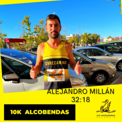 alejandro Millan 10k alcobendas